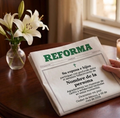 Esquela en Periódico Reforma Sección Ciudad